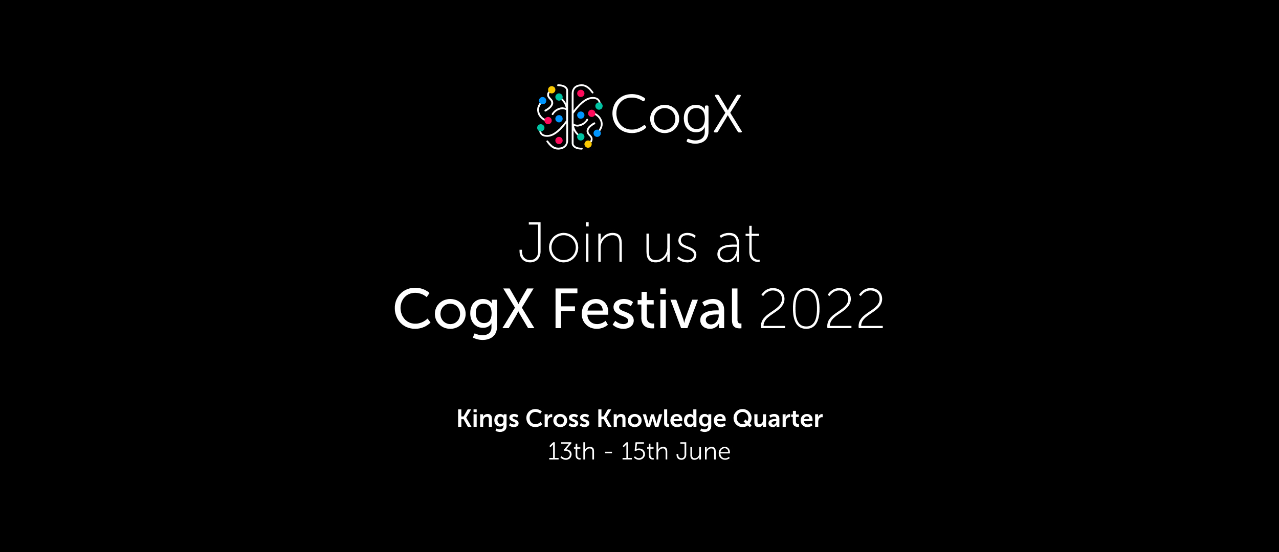 COGX 2022, 13-15 June