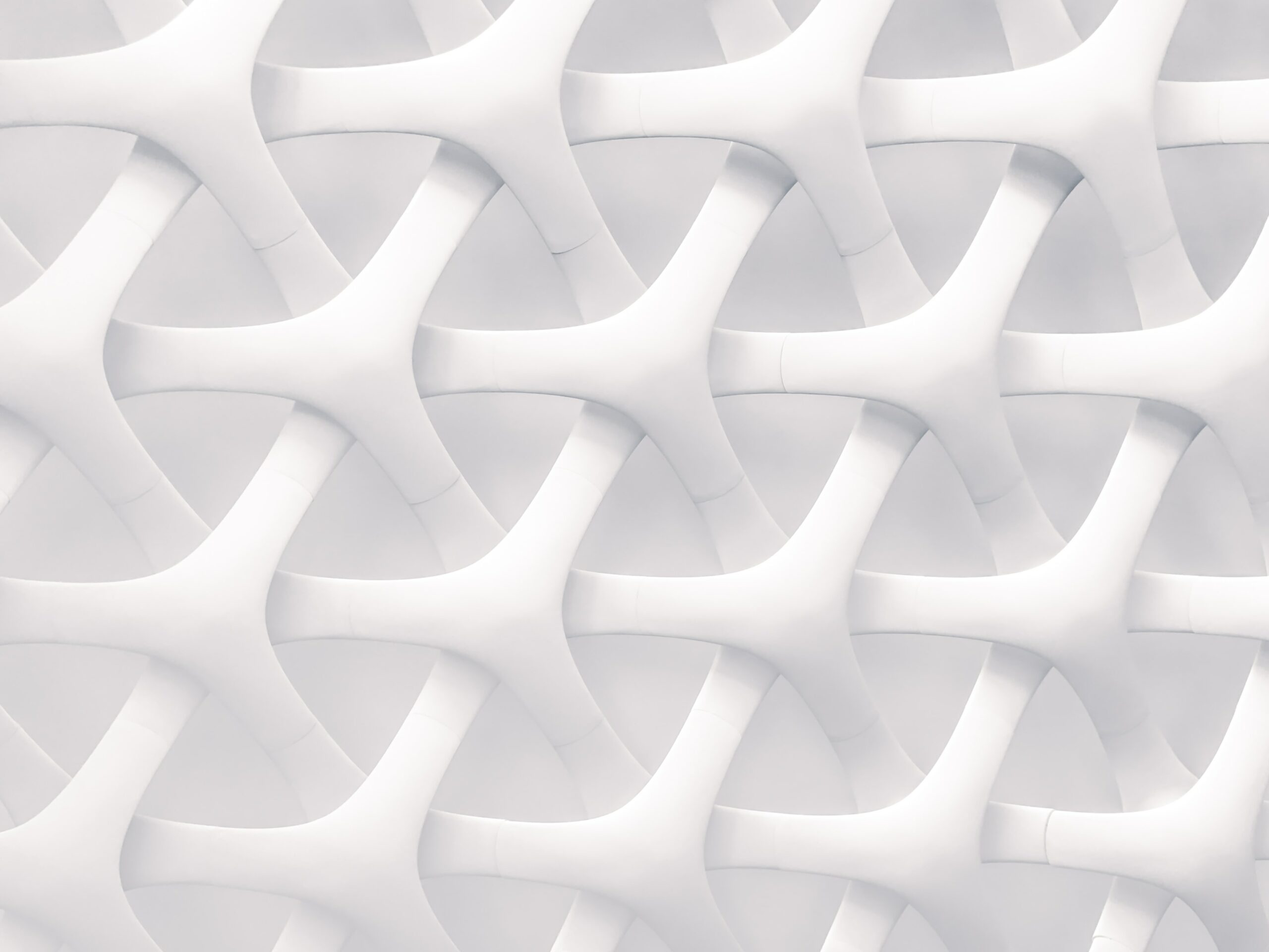 White woven abstract pattern