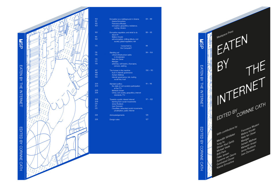 Eaten by the Internet book cover - Edited by Corinne Cath